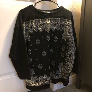 ZARA TRAFALUC OVERSIZE LONG SLEEVE